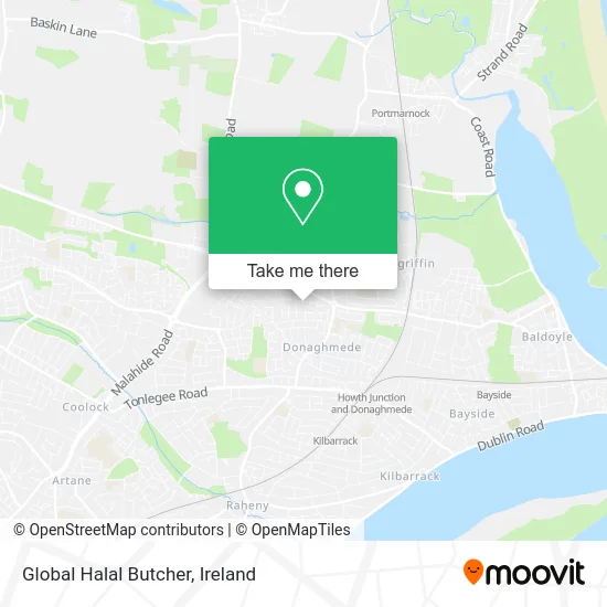 Global Halal Butcher map