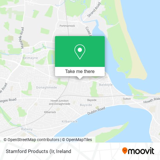 Stamford Products map