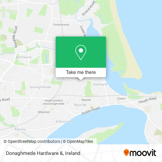 Donaghmede Hardware & map