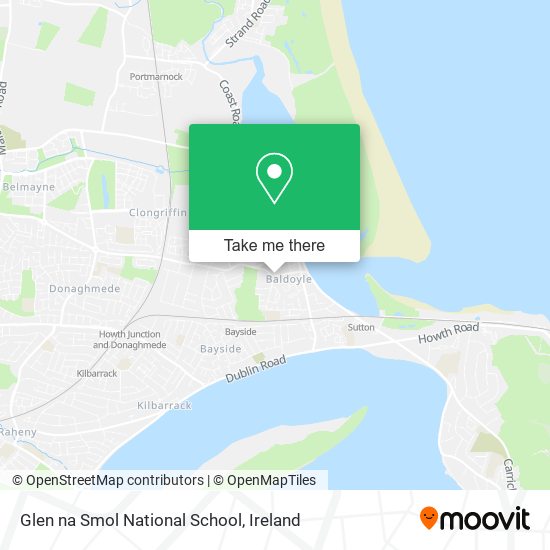 Glen na Smol National School map