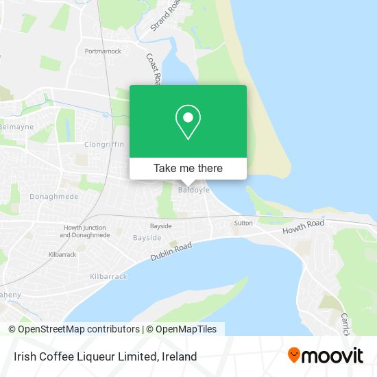 Irish Coffee Liqueur Limited map