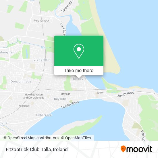 Fitzpatrick Club Talla map