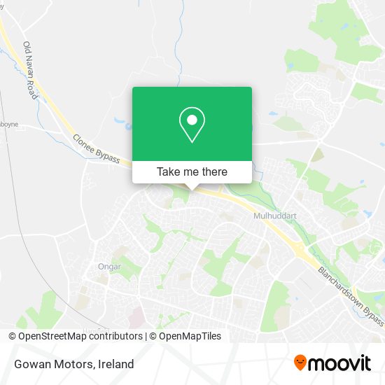 Gowan Motors map