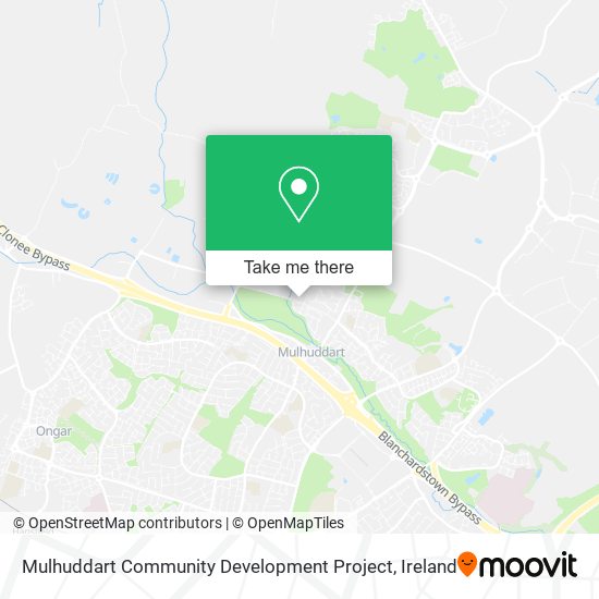 Mulhuddart Community Development Project map