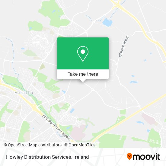 Howley Distribution Services map