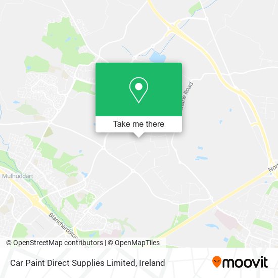 Car Paint Direct Supplies Limited map