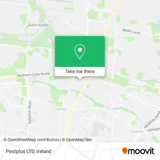 Pestplus LTD map