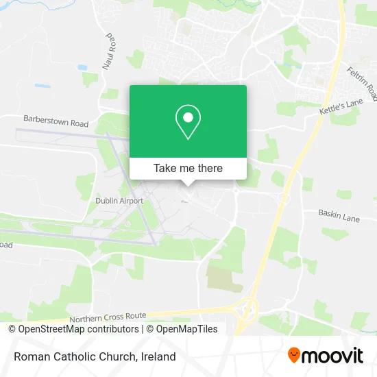 Roman Catholic Church map