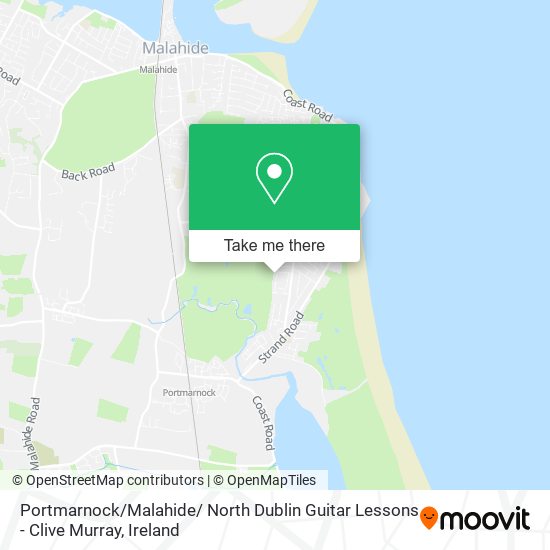 Portmarnock / Malahide/ North Dublin Guitar Lessons - Clive Murray plan