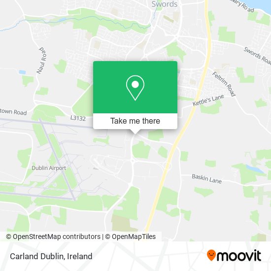 Carland Dublin map