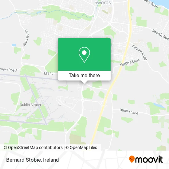Bernard Stobie map