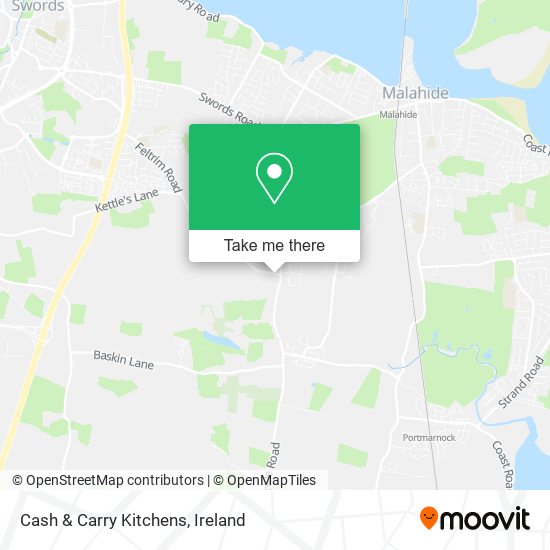Cash & Carry Kitchens map