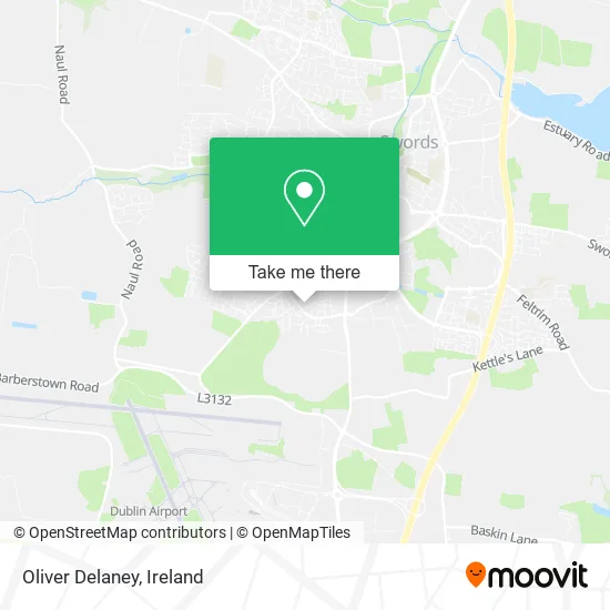 Oliver Delaney map