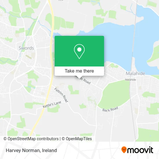 Harvey Norman map
