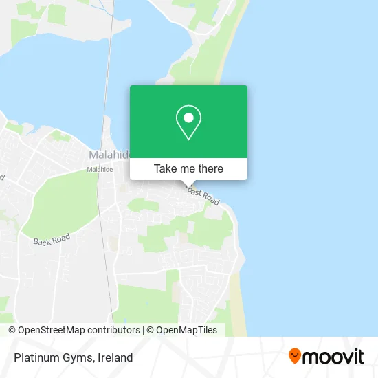 Platinum Gyms map