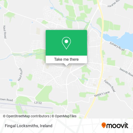 Fingal Locksmiths map