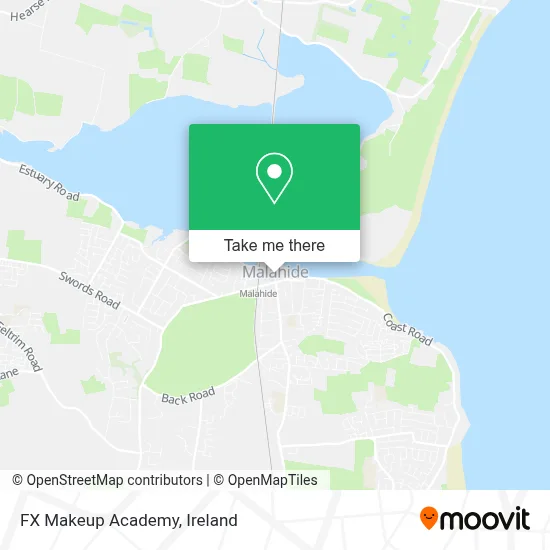 FX Makeup Academy map