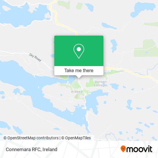 Connemara RFC map