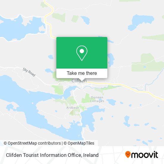 Clifden Tourist Information Office plan
