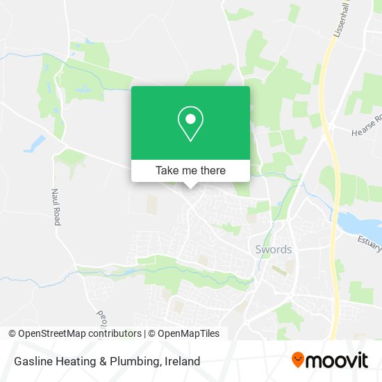 Gasline Heating & Plumbing map