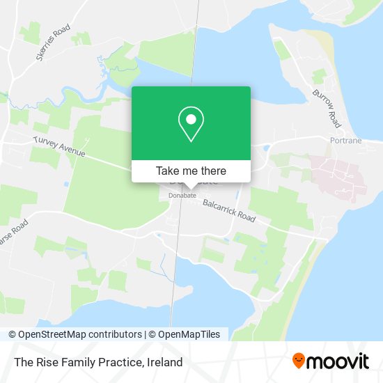 The Rise Family Practice map