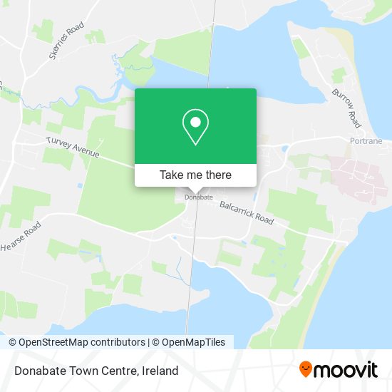 Donabate Town Centre map