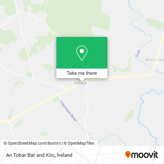 An Tobar Bar and Kitc map