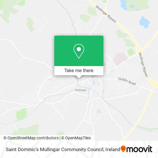 Saint Dominic's Mullingar Community Council map
