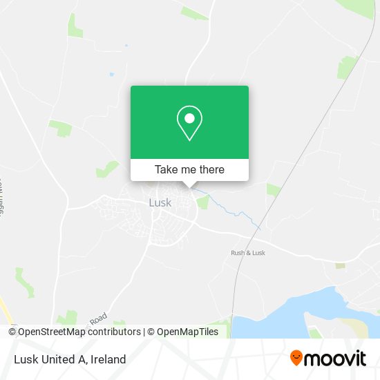 Lusk United A map