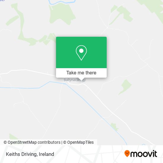 Keiths Driving map