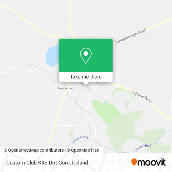 Custom Club Kits Dot Com map