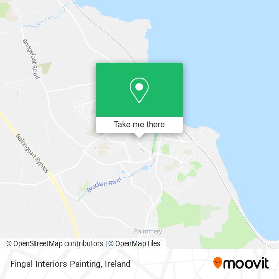 Fingal Interiors Painting map