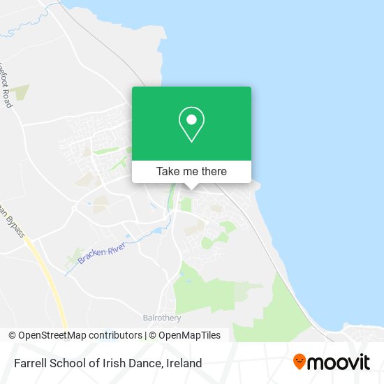 Farrell School of Irish Dance map