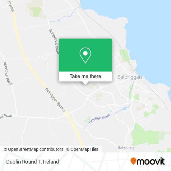 Dublin Round T map