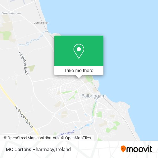 MC Cartans Pharmacy map