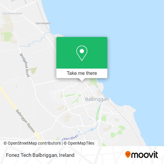 Fonez Tech Balbriggan map