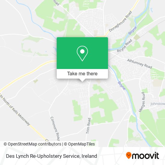 Des Lynch Re-Upholstery Service map