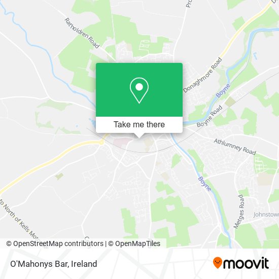 O'Mahonys Bar map