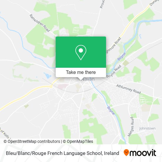 Bleu / Blanc / Rouge French Language School map