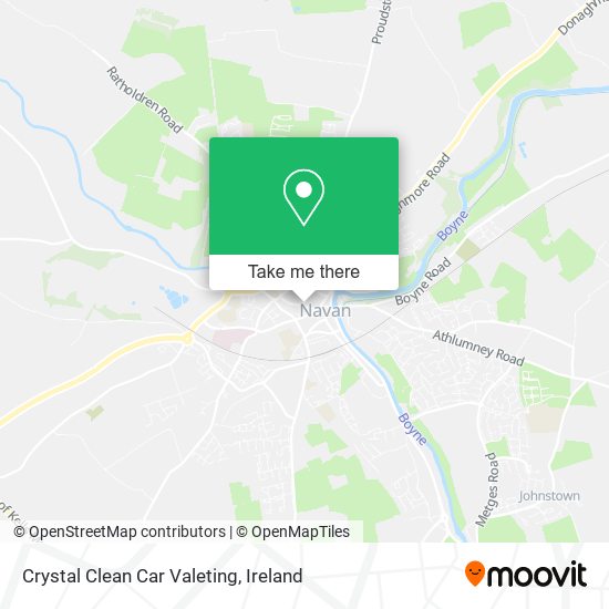 Crystal Clean Car Valeting map