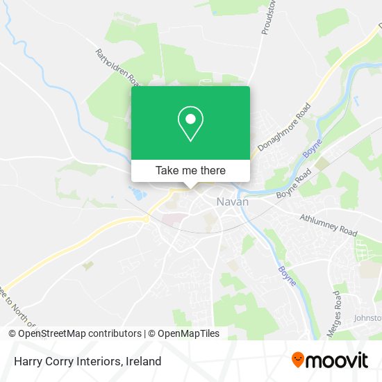 Harry Corry Interiors map