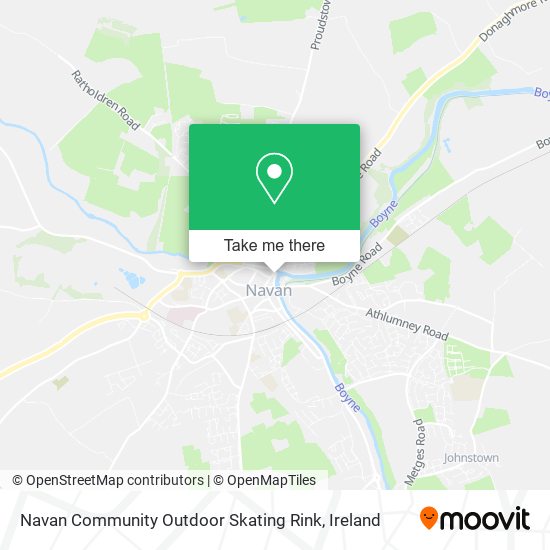 Navan Community Outdoor Skating Rink map