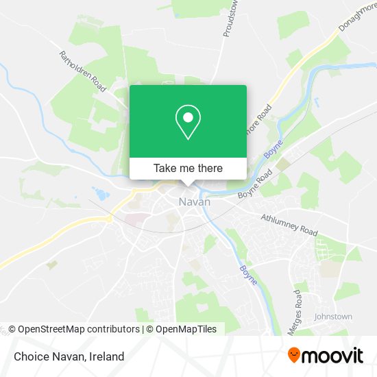 Choice Navan map