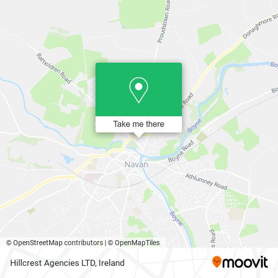 Hillcrest Agencies LTD map