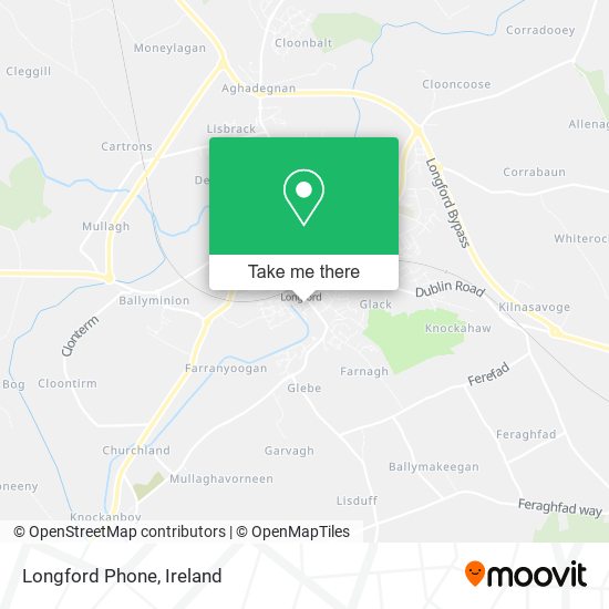 Longford Phone map