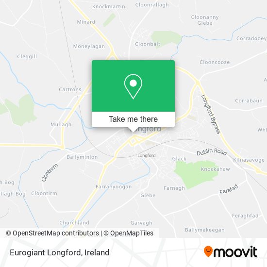 Eurogiant Longford map