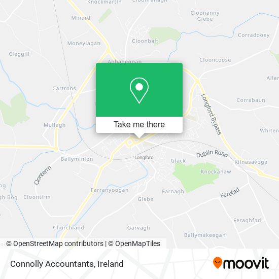 Connolly Accountants map