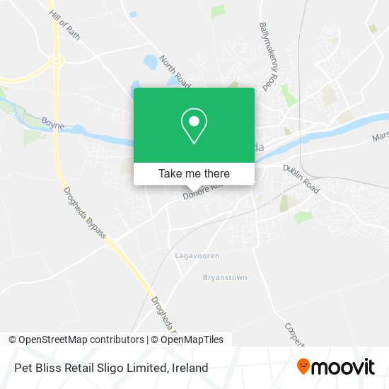 Pet Bliss Retail Sligo Limited map