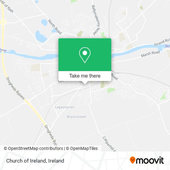 Church of Ireland map