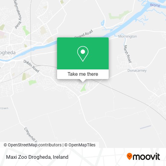 Maxi Zoo Drogheda map